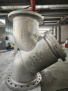 Schmutzfänger in DN 500 Edelstahl